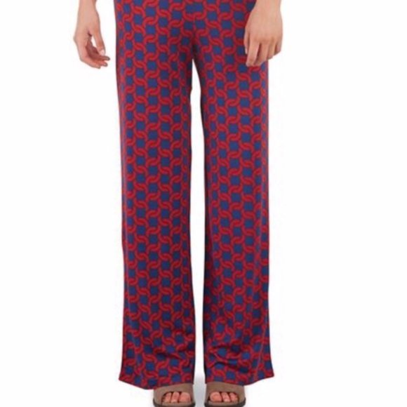 Mud Pie Pants - Mud Pie Harlow Palazzo Pants Small NWT Chain Link